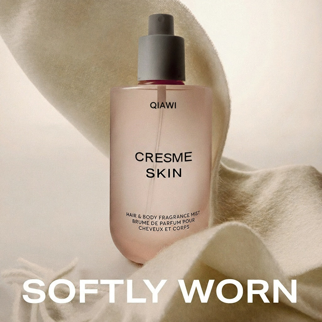 🌸 QIAWI CRESME Skin Body Mist-Velvet Soft. Worn Close.