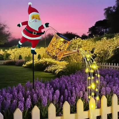 Christmas Solar Kettle Lights Garden Lawn Decorative Lights